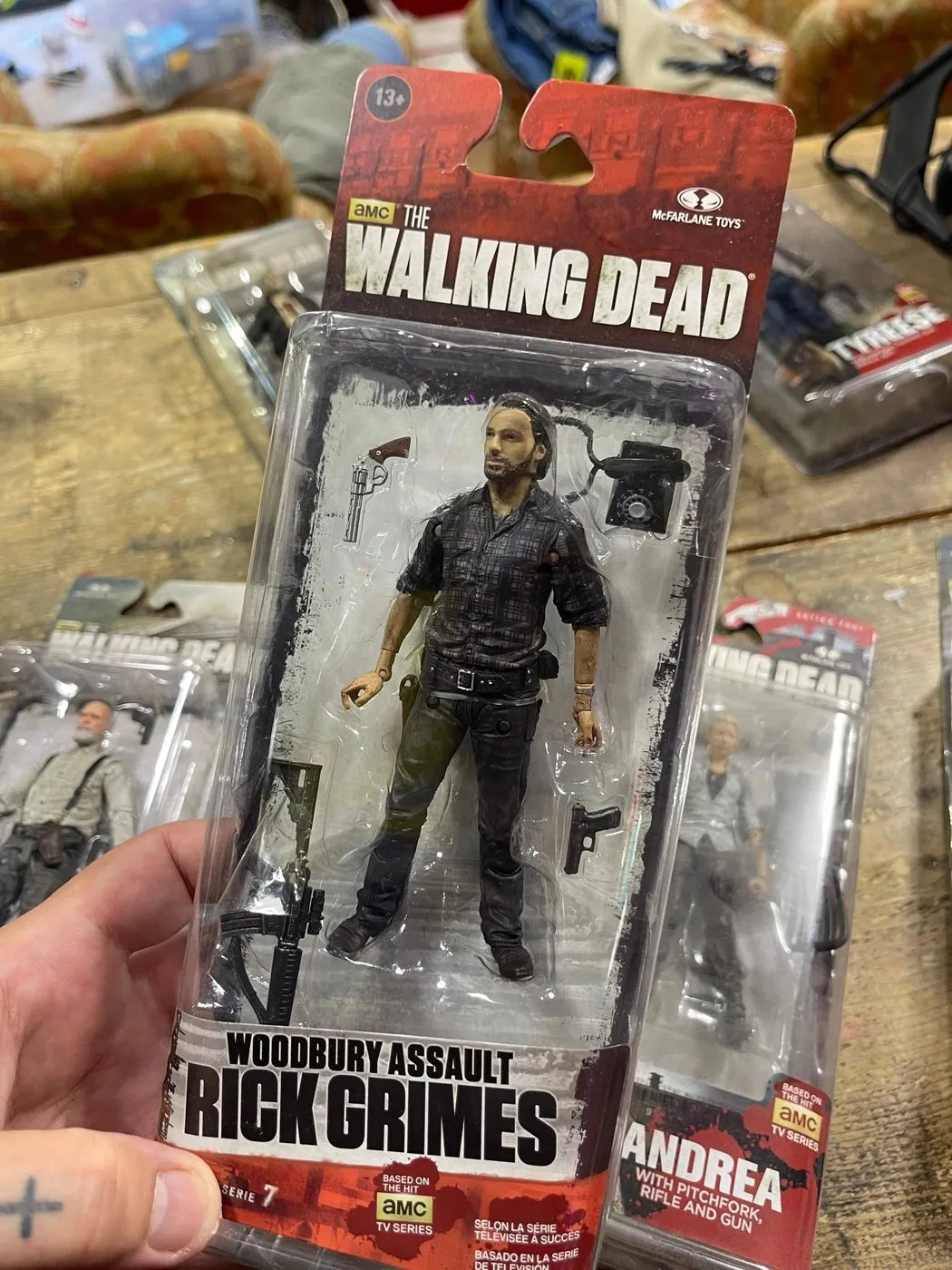 action figure Rick Grimes The Walking Dead Mcfarlane