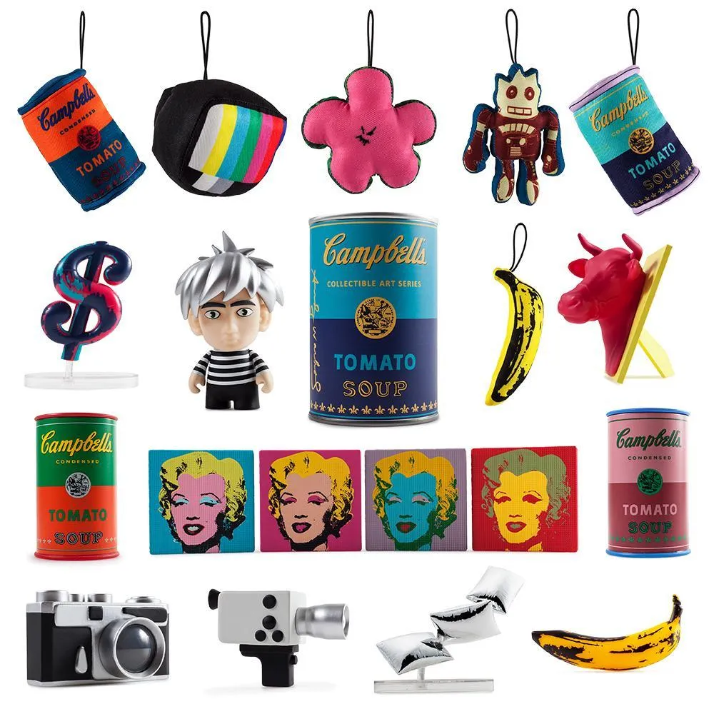 Andy Warhol Campbell's Soup Can Mystery Warhol Art Figure Series