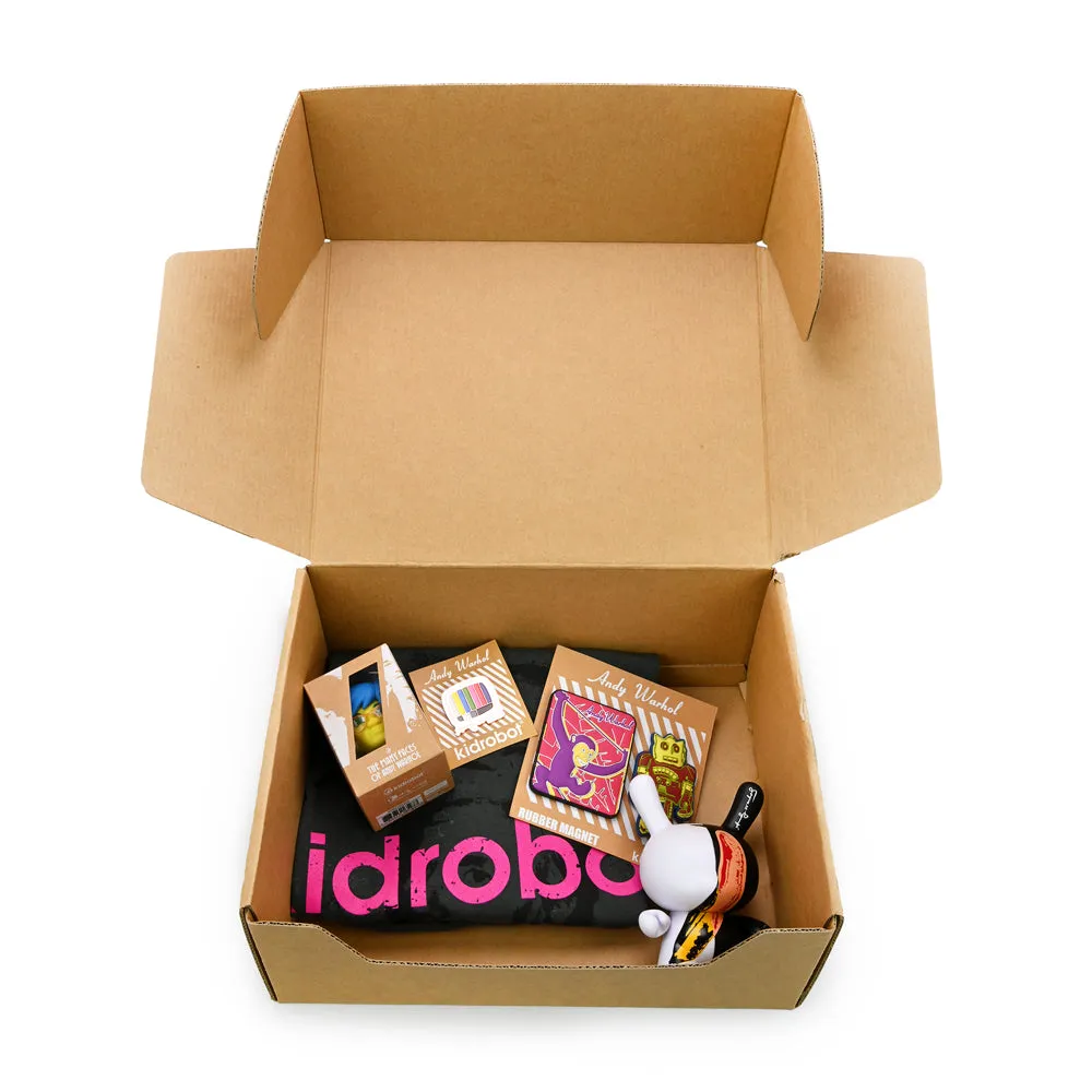 Andy Warhol Pop Art Collection Dunny Box One by Kidrobot