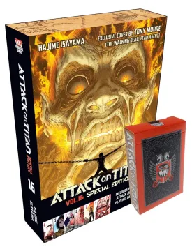 Attack On Titan 16 Special Edition With Playing Cards