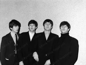 Beatles in Exeter 1963 Autumn Tour Photo Print