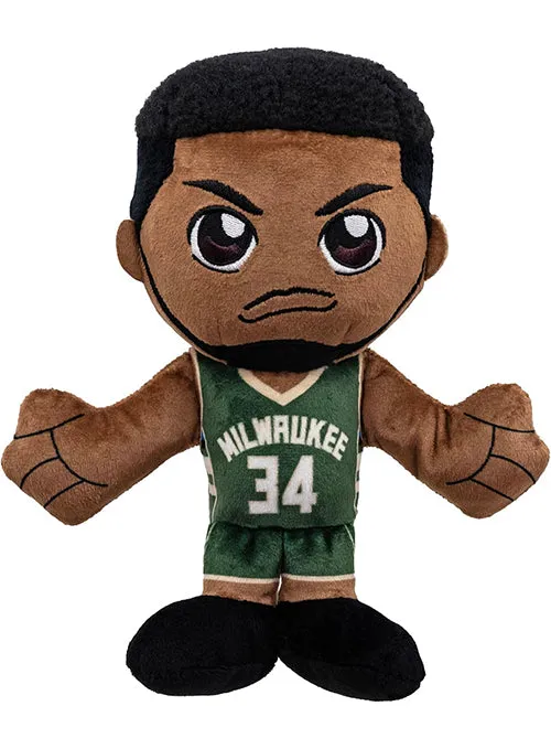 Bleacher Creature Giannis Antetokounmpo Milwaukee Bucks 8" Plush