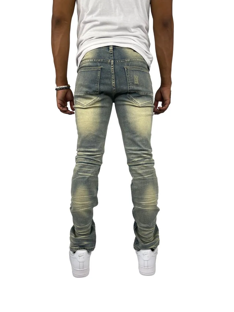 Blind Trust - Rip & Repair Jeans - Light Tint (BTP21082)