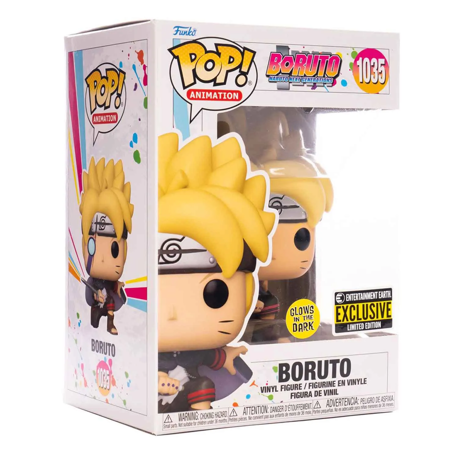 Boruto: Naruto Next Generations Boruto Glow In The Dark Funko Pop! #1035 Anime Figure
