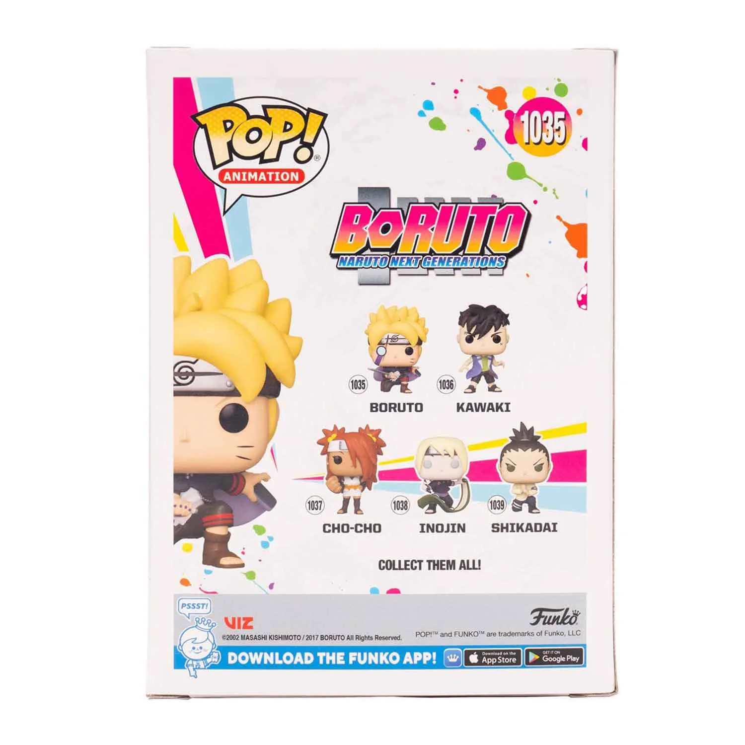 Boruto: Naruto Next Generations Boruto Glow In The Dark Funko Pop! #1035 Anime Figure