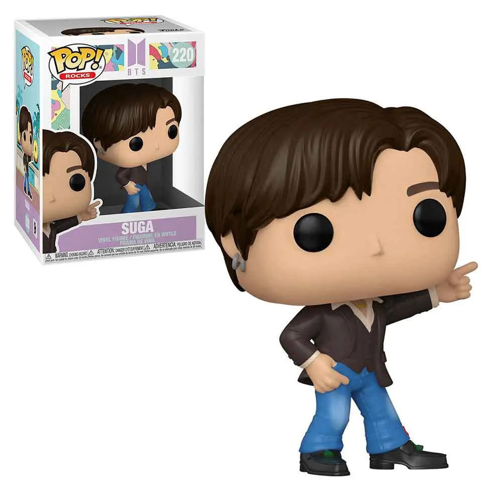 BTS Dynamite Suga Funko Pop! Kpop Idol Collectible Figure