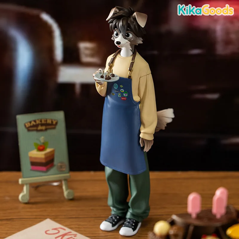 Cafe & Rest Dog Series Large Limited Edition Figure