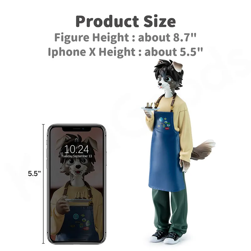 Cafe & Rest Dog Series Large Limited Edition Figure