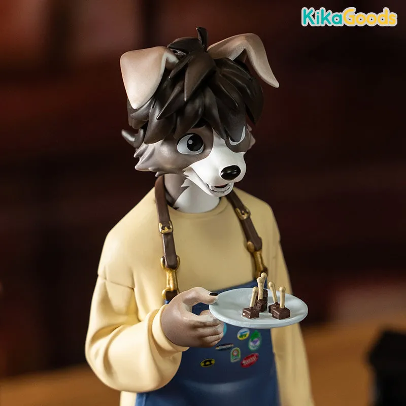 Cafe & Rest Dog Series Large Limited Edition Figure