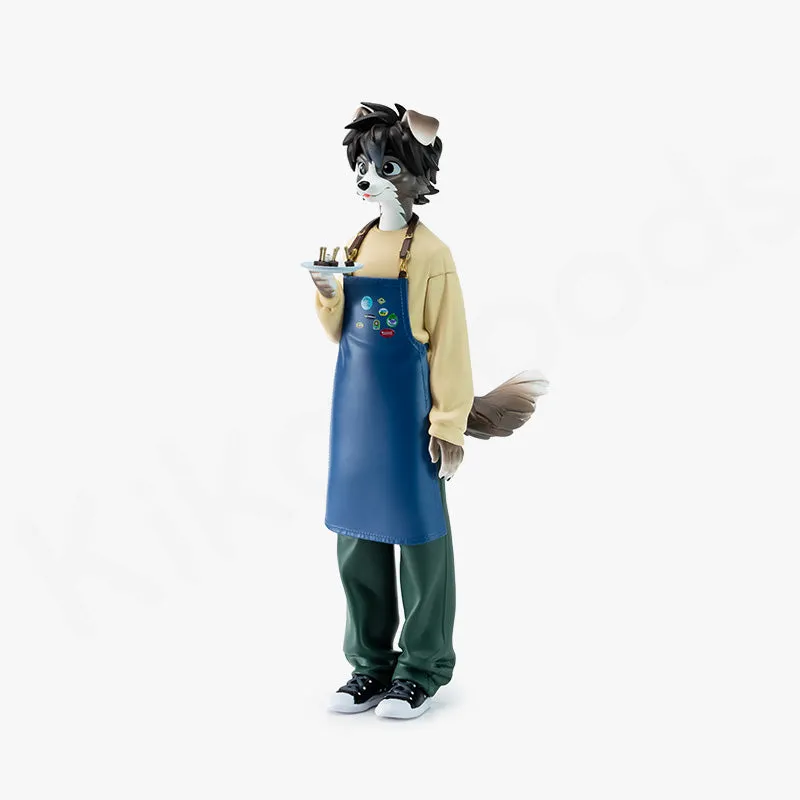 Cafe & Rest Dog Series Large Limited Edition Figure