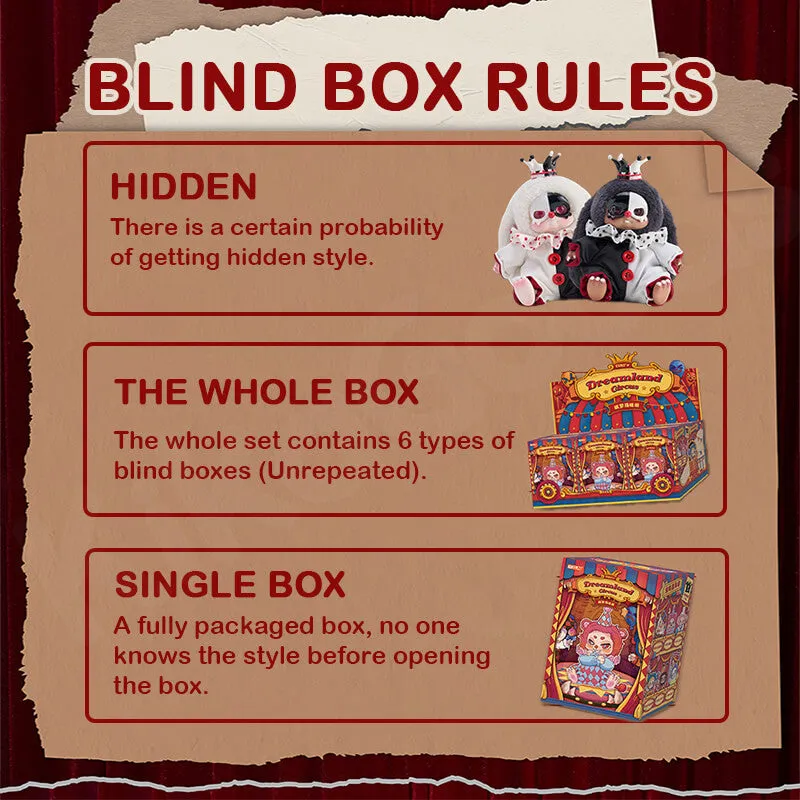 Cino's Dreamland Circus Series Plush Blind Box
