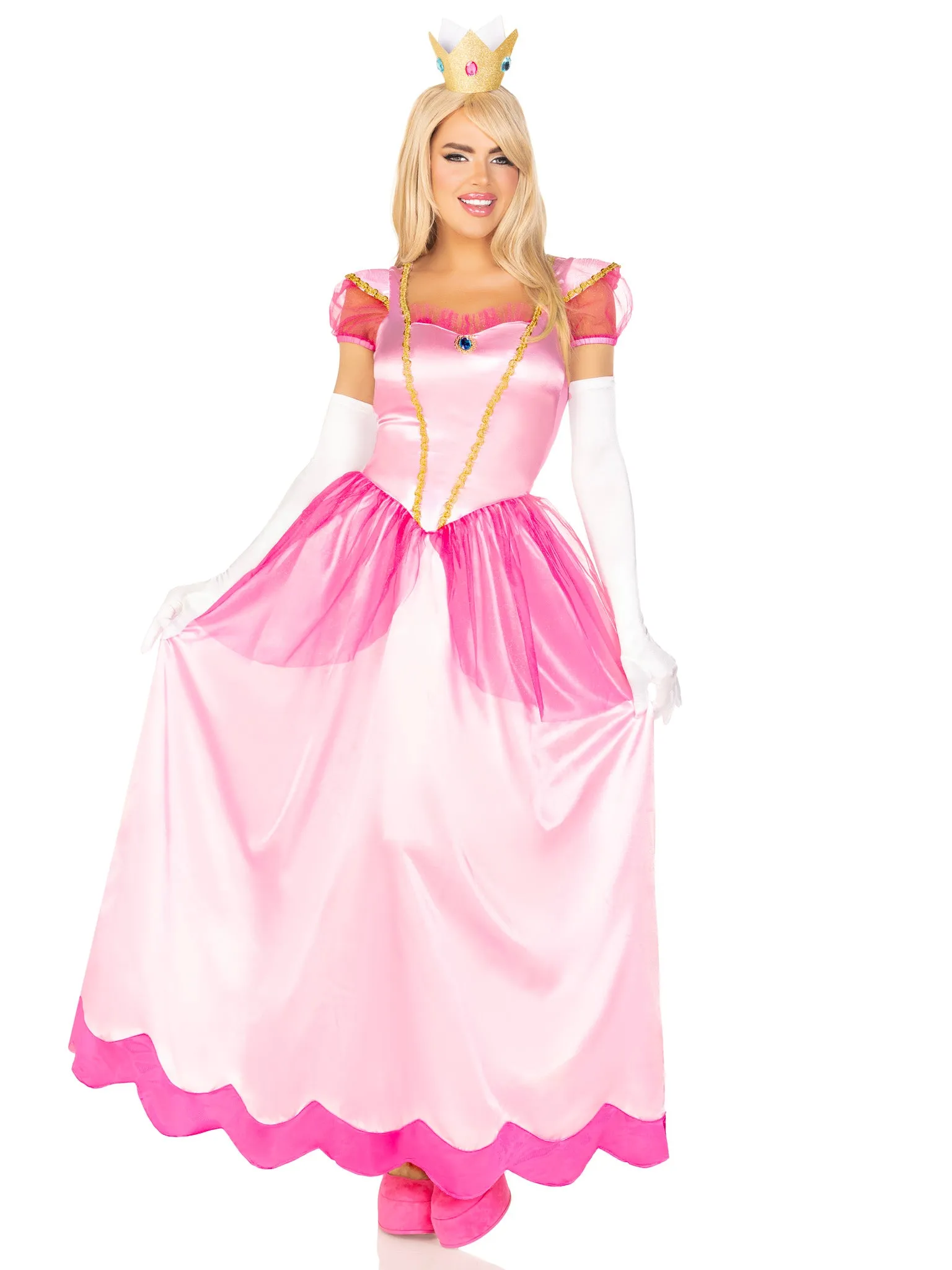 Classic Pink Princess 2 Piece Halloween Costume