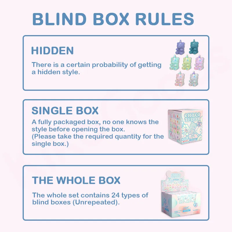 Colorful Candy Chocolate Bear Blind Box