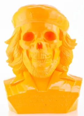 Dead Che SDCC Orange Signed Vinyl Bust Sculpture by Frank Kozik