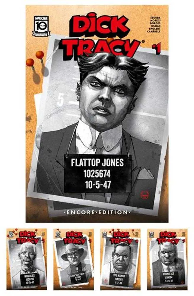 Dick Tracy #1-5 Dave Johnson Encore Edition Set