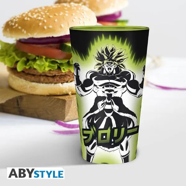 DRAGON BALL BROLY - Large Glass - 400ml - Broly/Gogeta 龍珠 布洛尼 布羅利 ブロリー 格比達 悟達爾 ゴジータ 杯