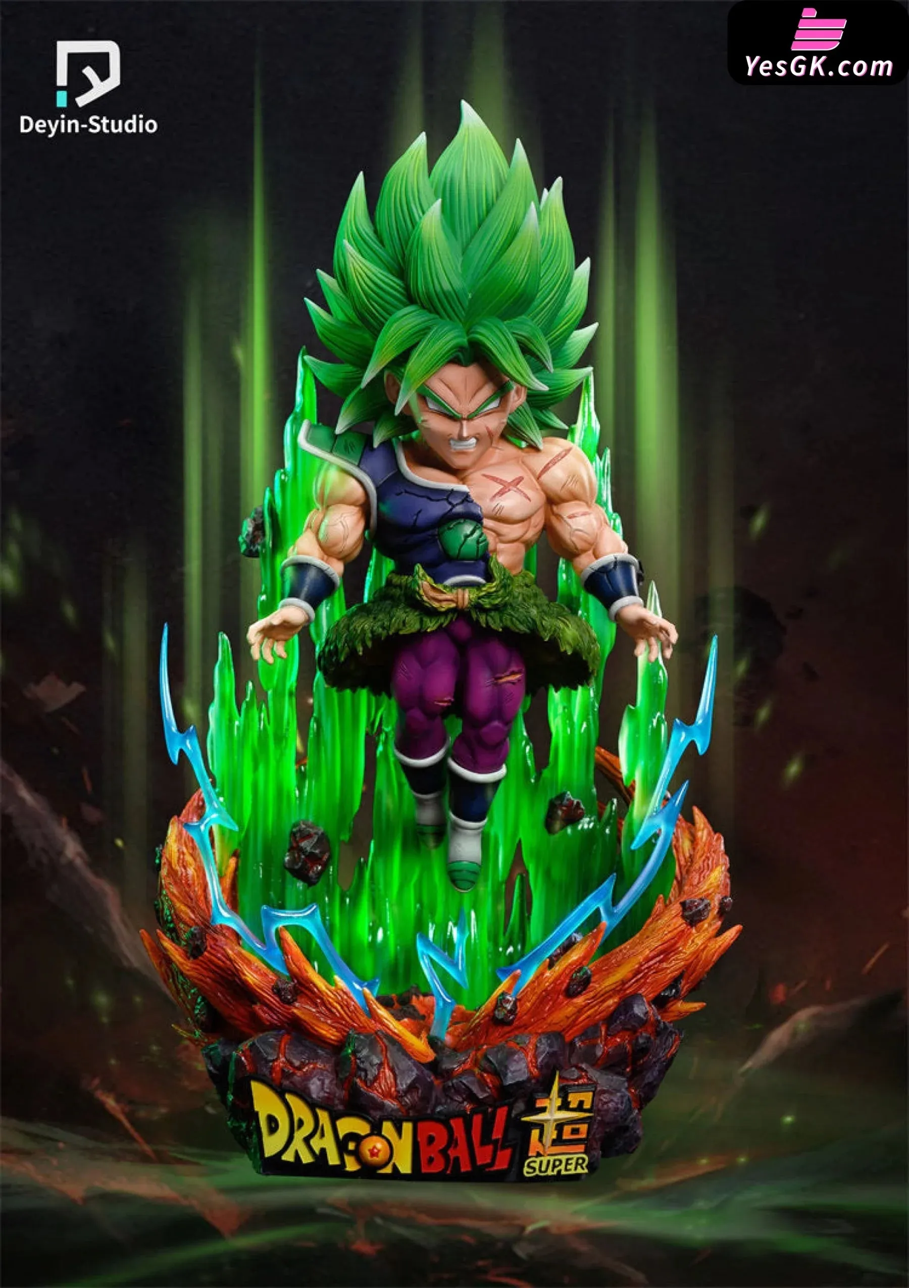 Dragon Ball Broly Resin Statue - De Yin Studio [In-Stock]
