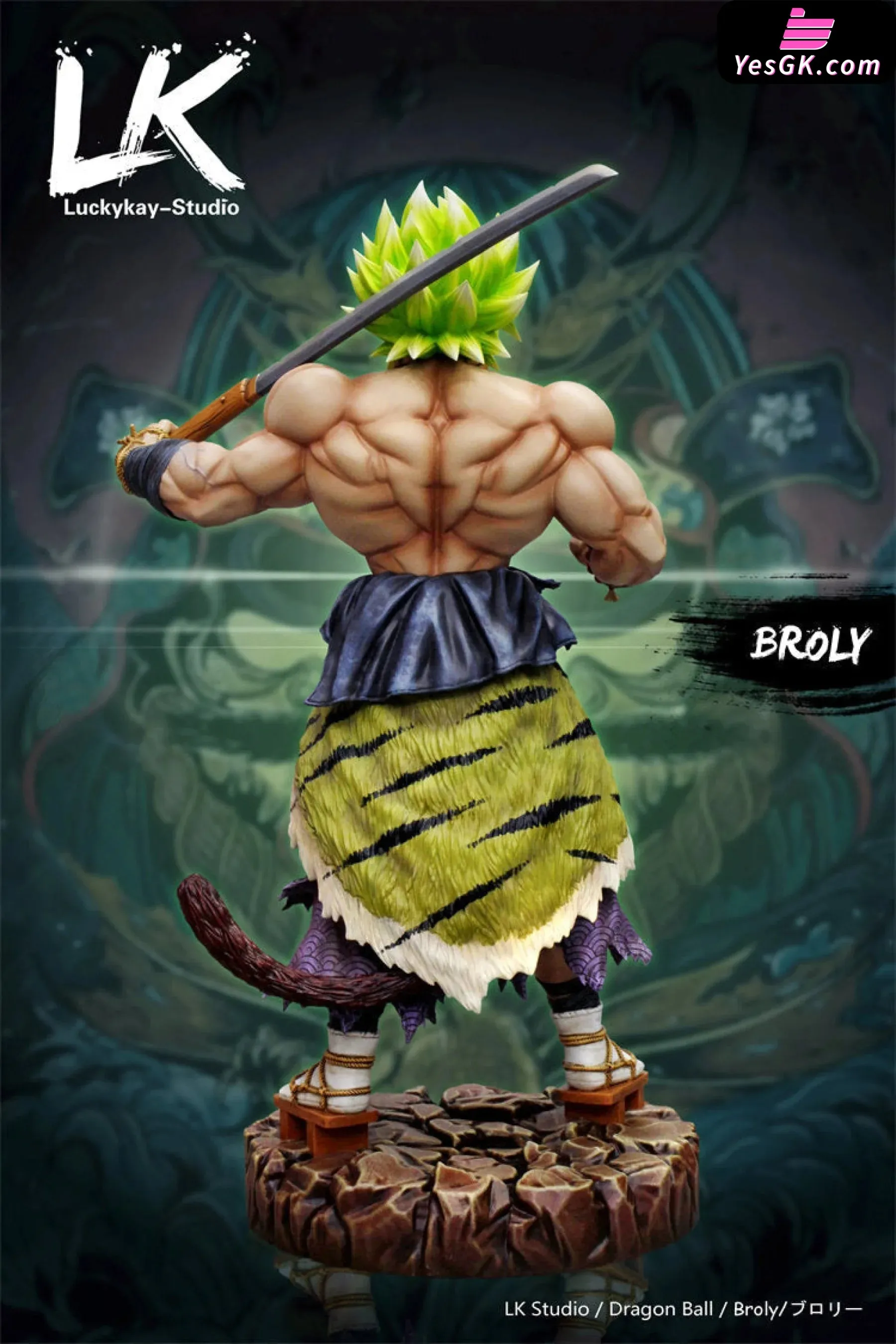 Dragon Ball Broly Resin Statue - LuckyKay Studio [In-Stock]