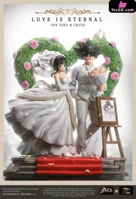 Dragon Ball Goku And Chichi Resin Statue - Ace Studio X T-Rex Studio [In Stock]
