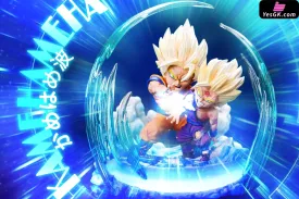 Dragon Ball Goku and Gohan Kamehameha Resin Statue - League Studio [In Stock]