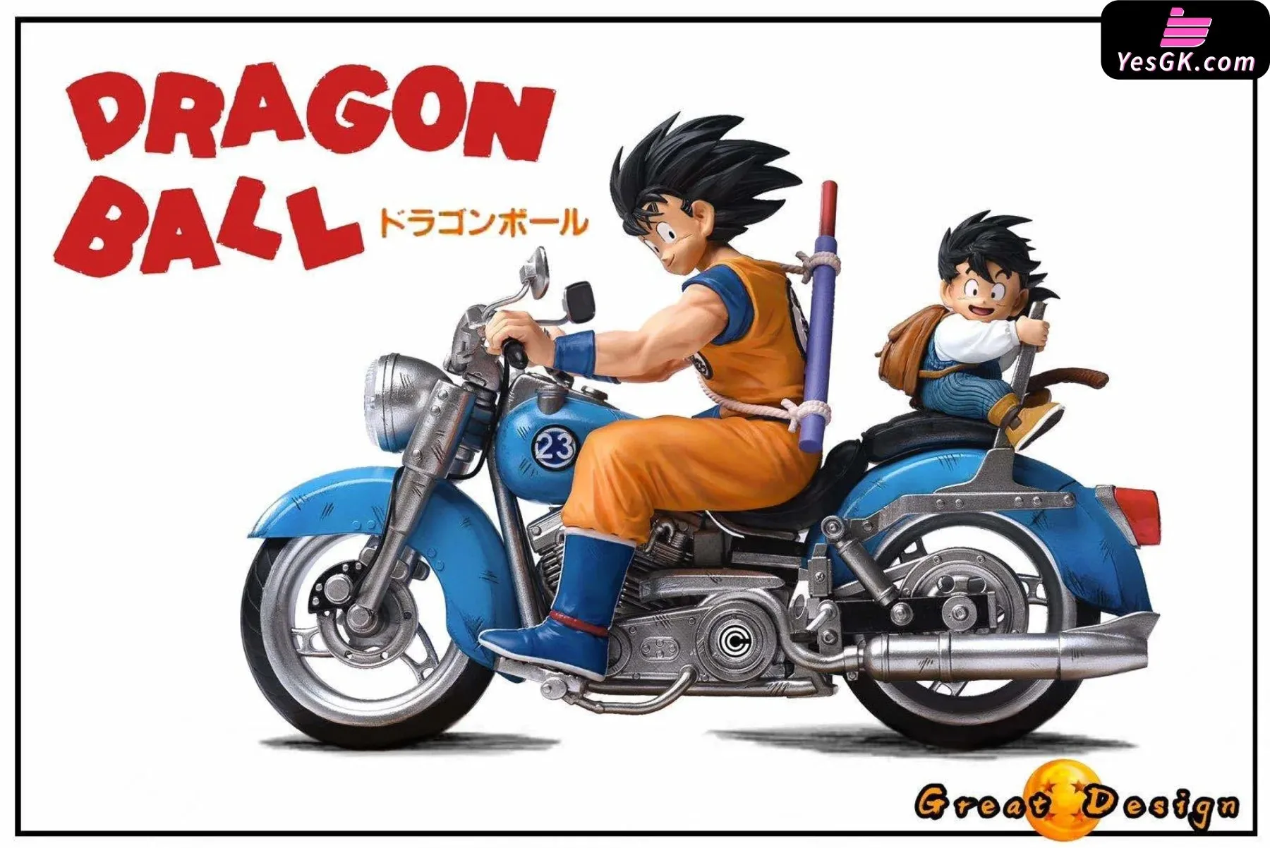 Dragon Ball Goku (Father and son) Resin Statue - Great Design Studio [In Stock]