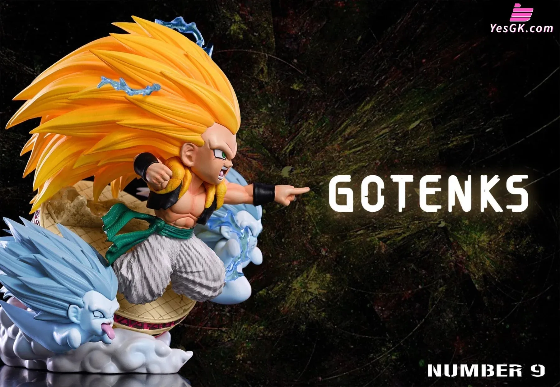 Dragon Ball Gotenks Resin Statue - Number 9 Studio [In-Stock]