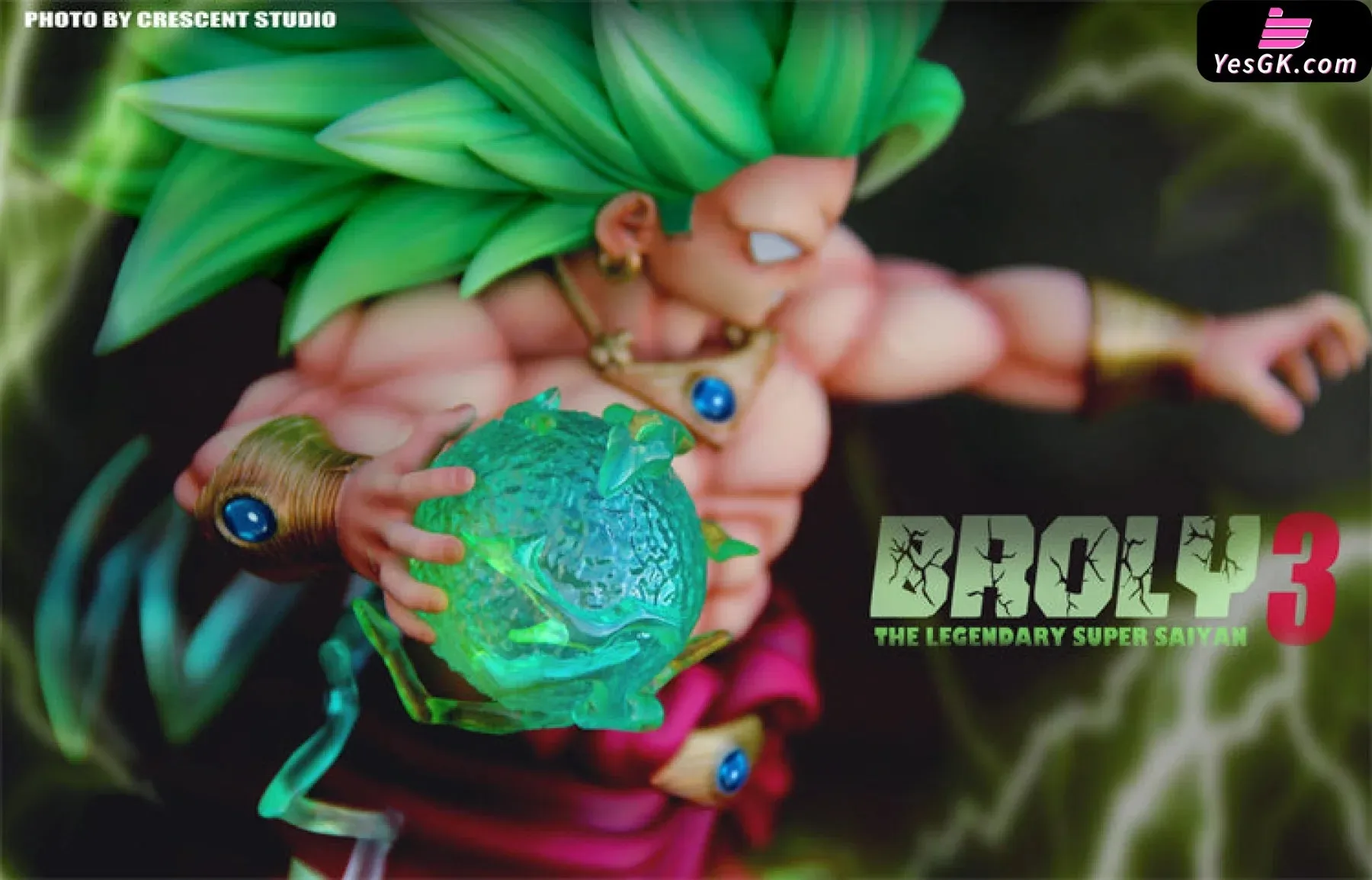 Dragon Ball Super Saiyan 3 Broly Resin Statue - Crescent Studio [In-Stock]