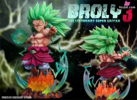 Dragon Ball Super Saiyan 3 Broly Resin Statue - Crescent Studio [In-Stock]