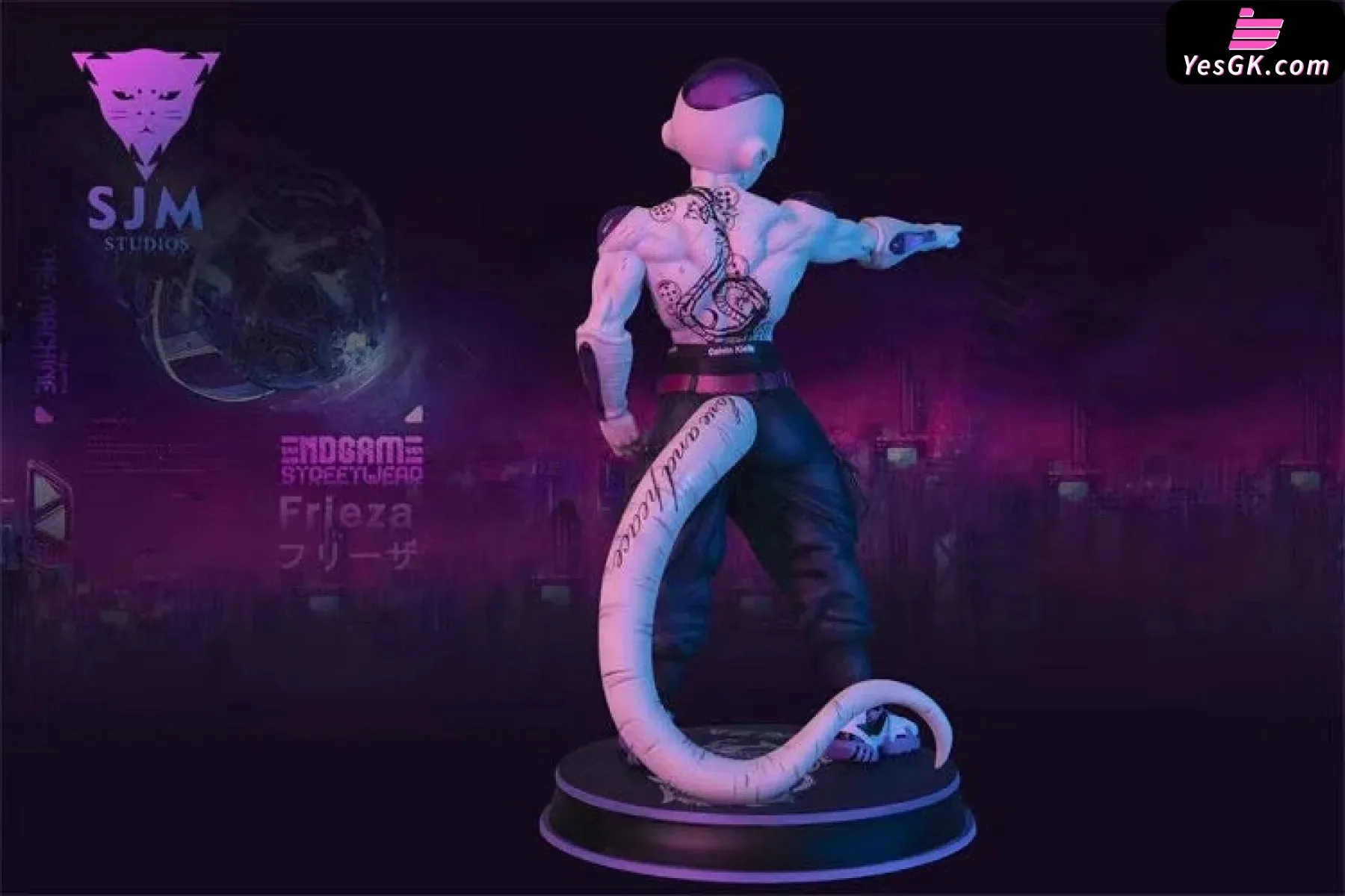 Dragon Ball Tattoo Frieza Resin Statue - SJM Studios [Pre-Order Closed]
