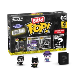Funko Bitty Pop! DC: Batman 85th Anniversary 4-Pack (Ships Assorted)