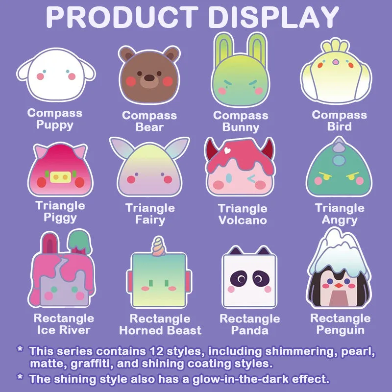 Geometric Monster Shimmering Realm Series Blind Box
