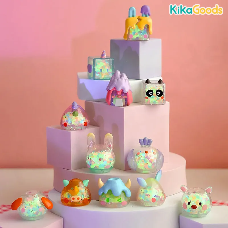 Geometric Monster Shimmering Realm Series Blind Box