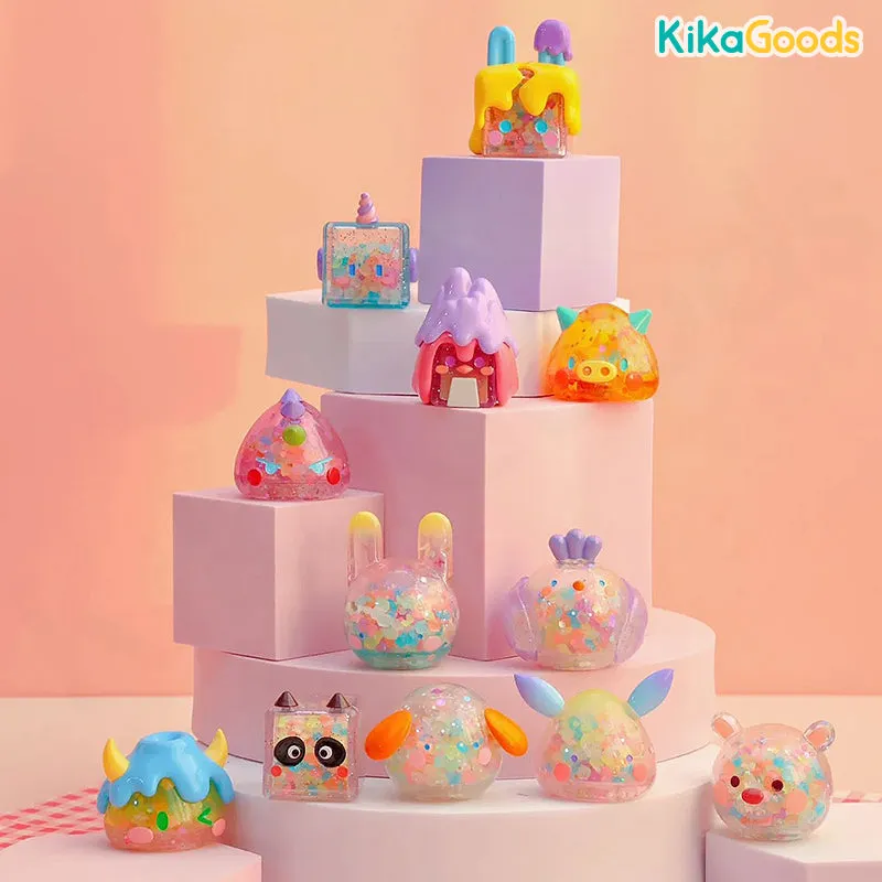 Geometric Monster Shimmering Realm Series Blind Box