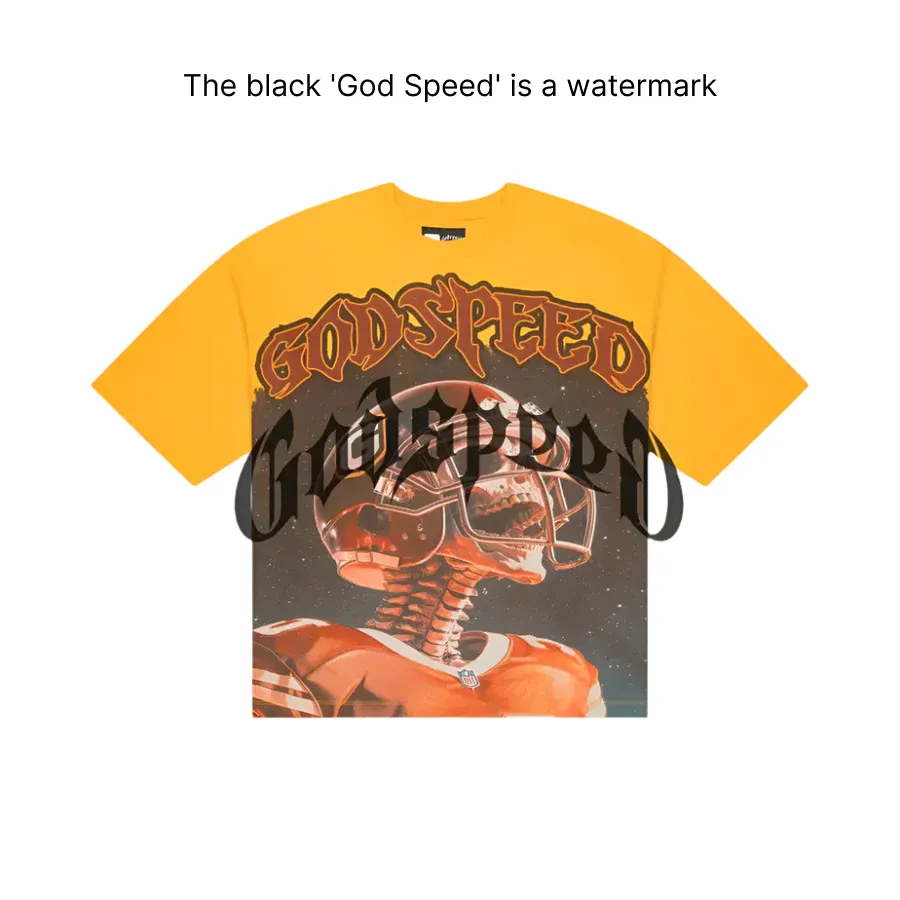 Godspeed Morale T-Shirt (Yellow) - GSMRYLW