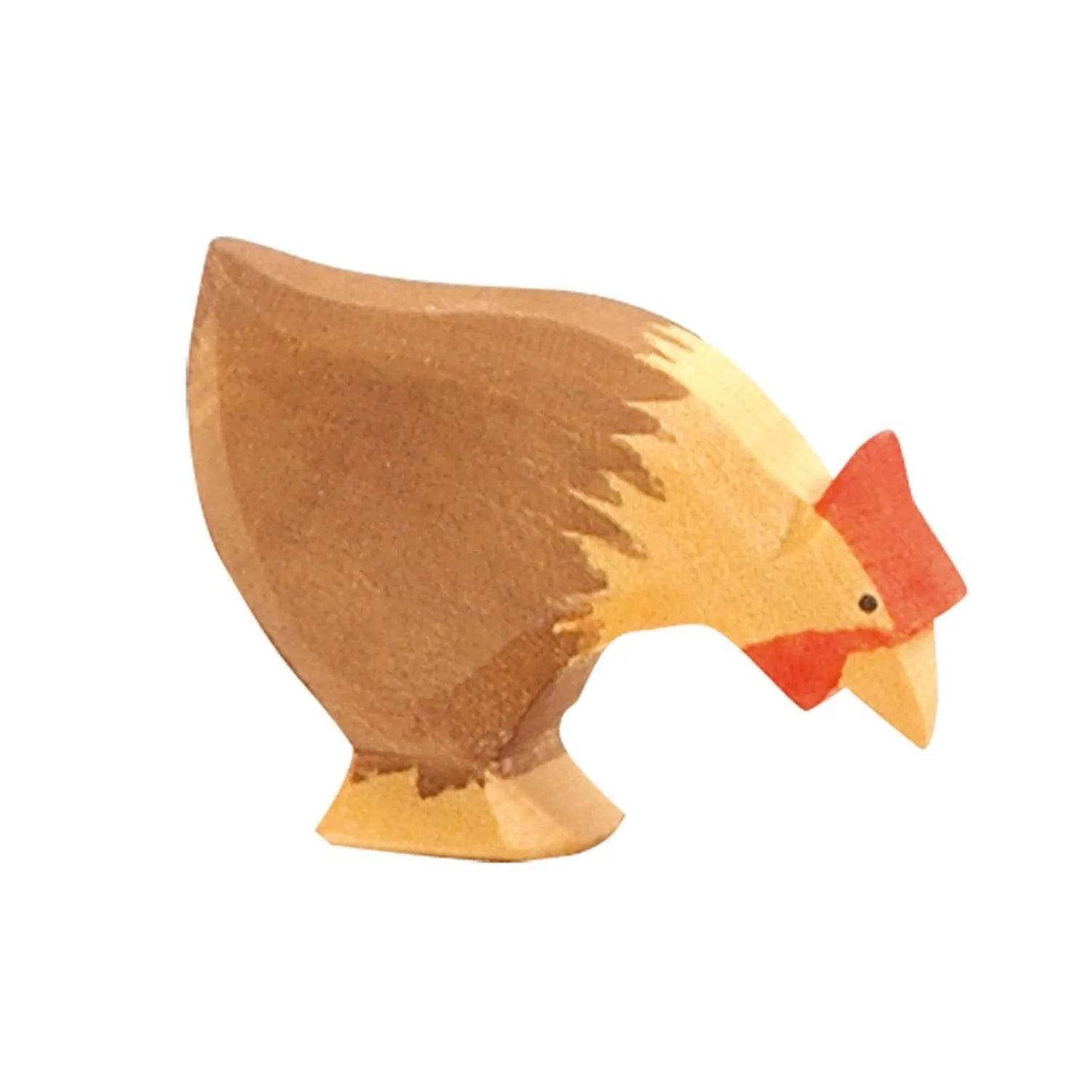 Hen Picking - Brown by Ostheimer Wooden Toys