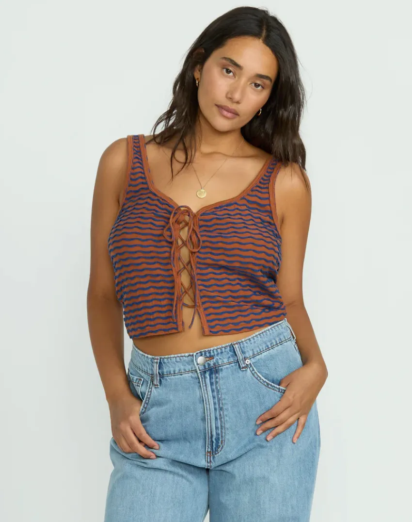 Hot Tides Knit Tank (CNS0) ONLINE EXCLUSIVE