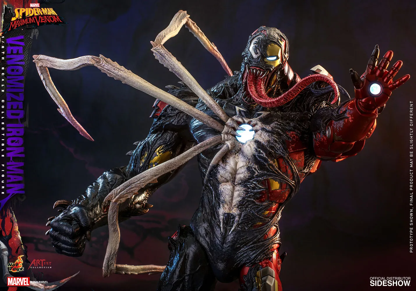 Hot Toys - Marvel's Spider-Man Maximum Venom - Venomized Iron Man