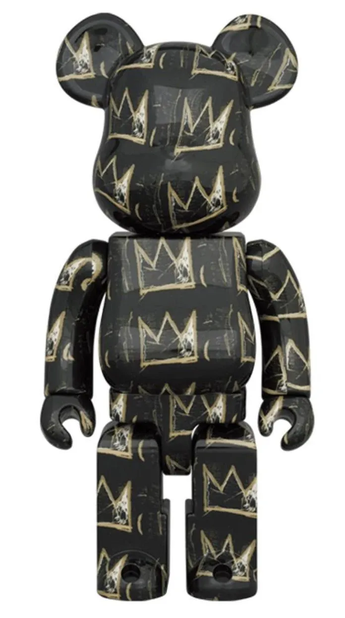 Jean Michel Basquiat #8 100% & 400% Be@rbrick Art by Medicom Toy
