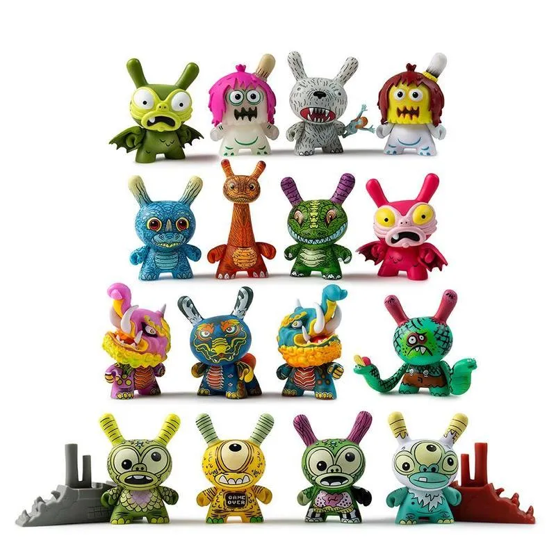 Kidrobot x Clutter Kaiju Battle Dunny Vinyl Mini Figure (1 Blind Box)