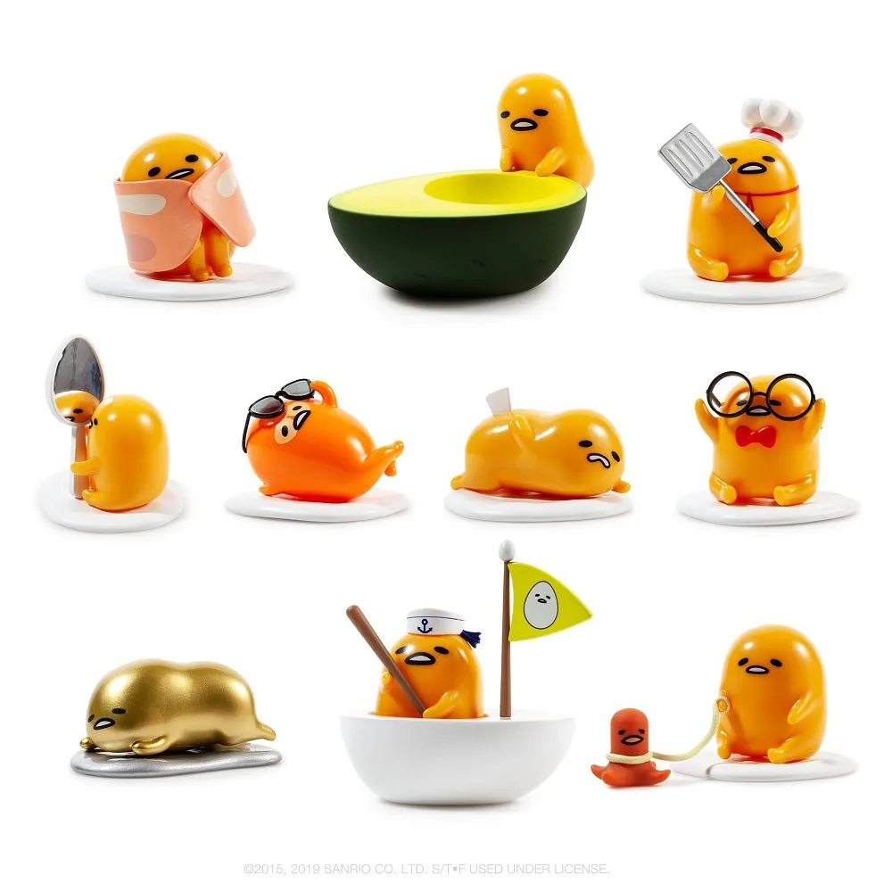 Kidrobot x Sanrio Gudetama Eggstra Lazy Vinyl Mini Series: (1 Blind Box)