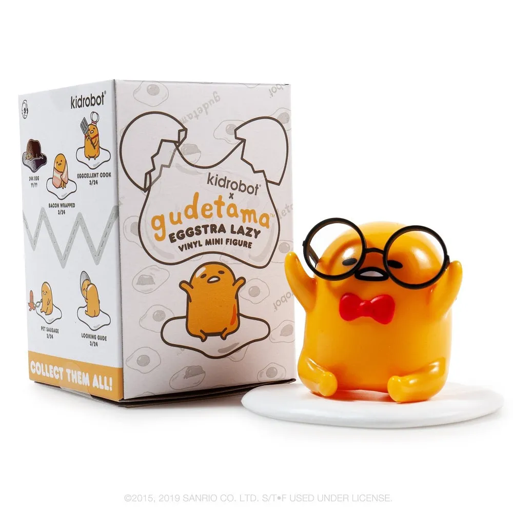 Kidrobot x Sanrio Gudetama Eggstra Lazy Vinyl Mini Series: (1 Blind Box)