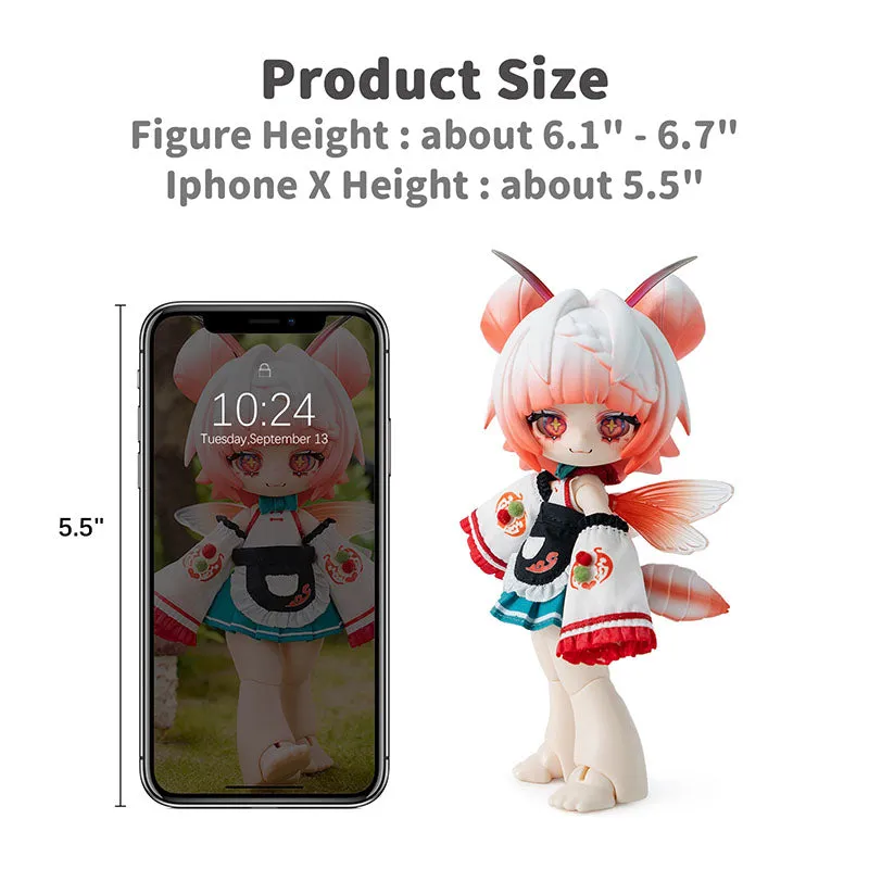 Kukaka Insect Cafe Series Action Figure BJD Blind Box