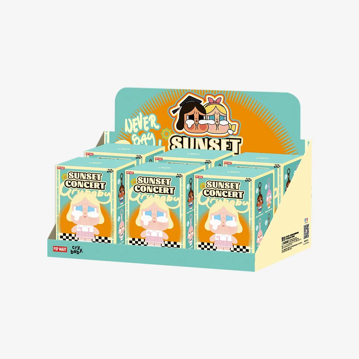【Limited】Pop Mart Crybaby Sunset Concert Series-Plush Pendant Blind Box