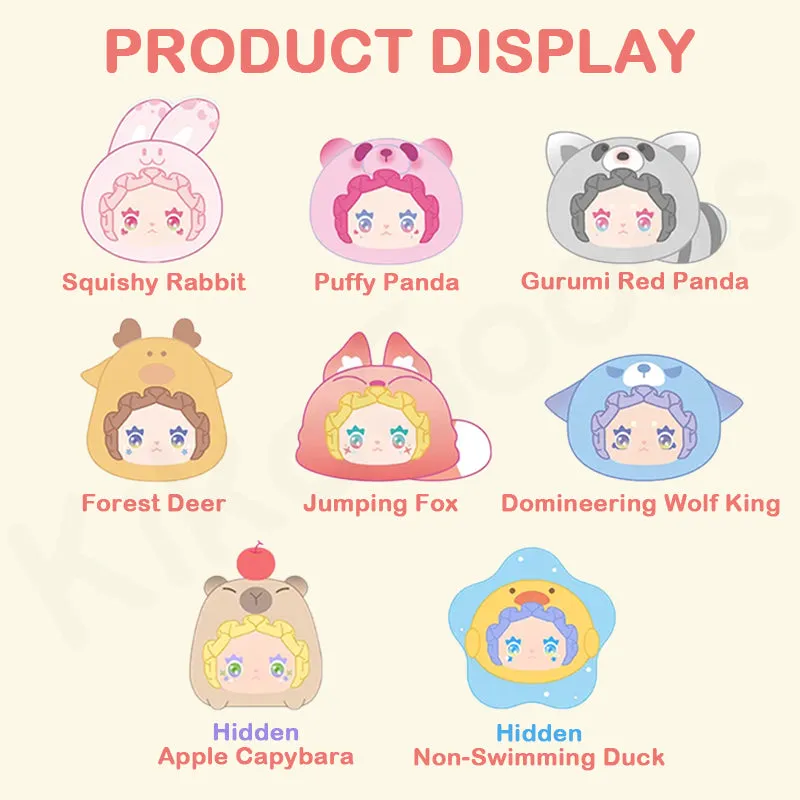 Lovely Emma Rua Rua Zoo Series Plush Blind Box【Shipped in Jan./Feb. 2025】
