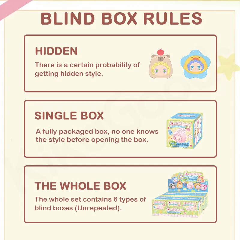 Lovely Emma Rua Rua Zoo Series Plush Blind Box【Shipped in Jan./Feb. 2025】