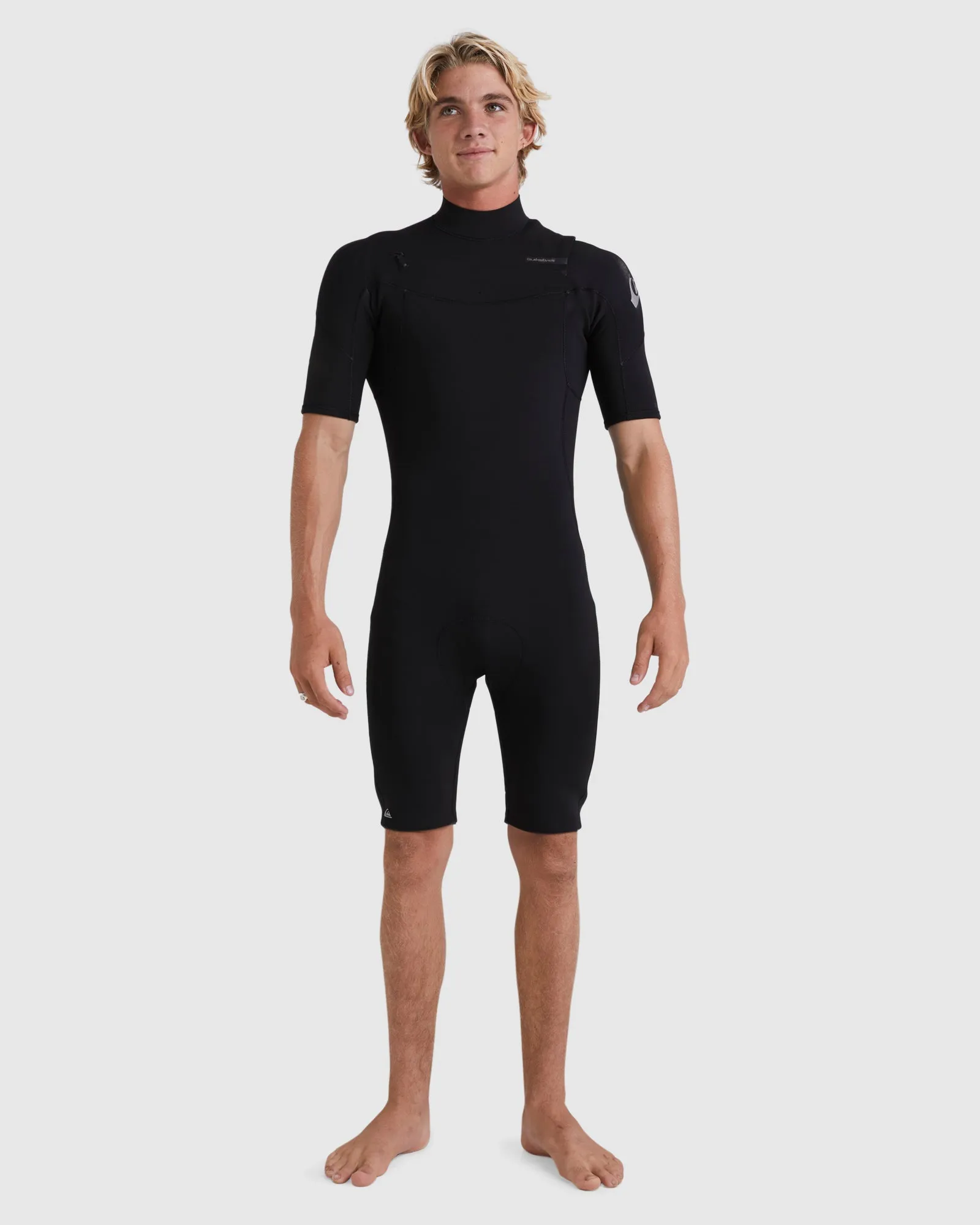 Mens 2/2mm Everyday Sessions Short Sleeve Chest Zip Spring Suit