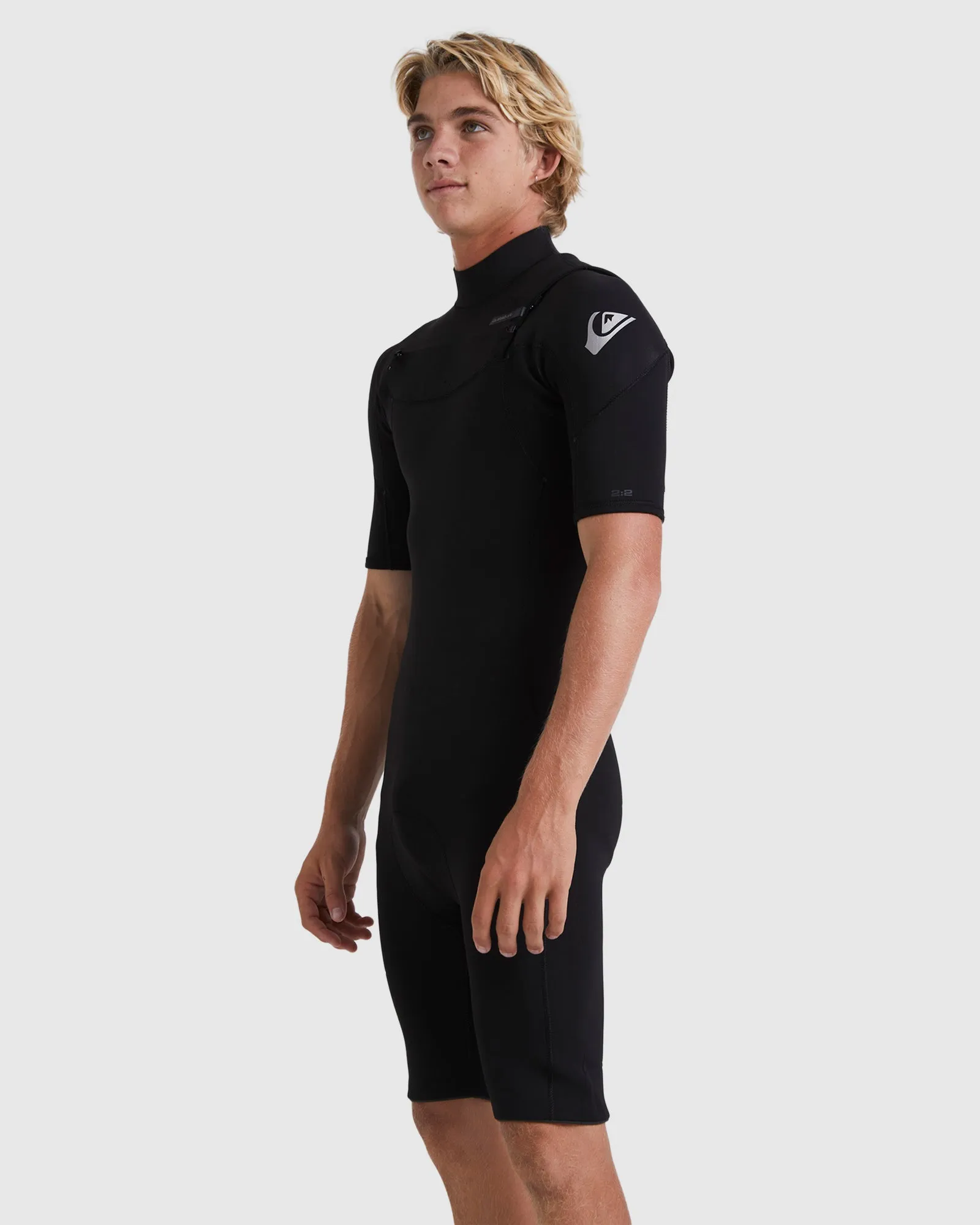 Mens 2/2mm Everyday Sessions Short Sleeve Chest Zip Spring Suit