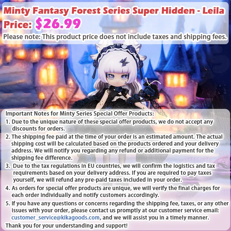 Minty Fantasy Forest Series Super Hidden - Leila BJD Action Figure