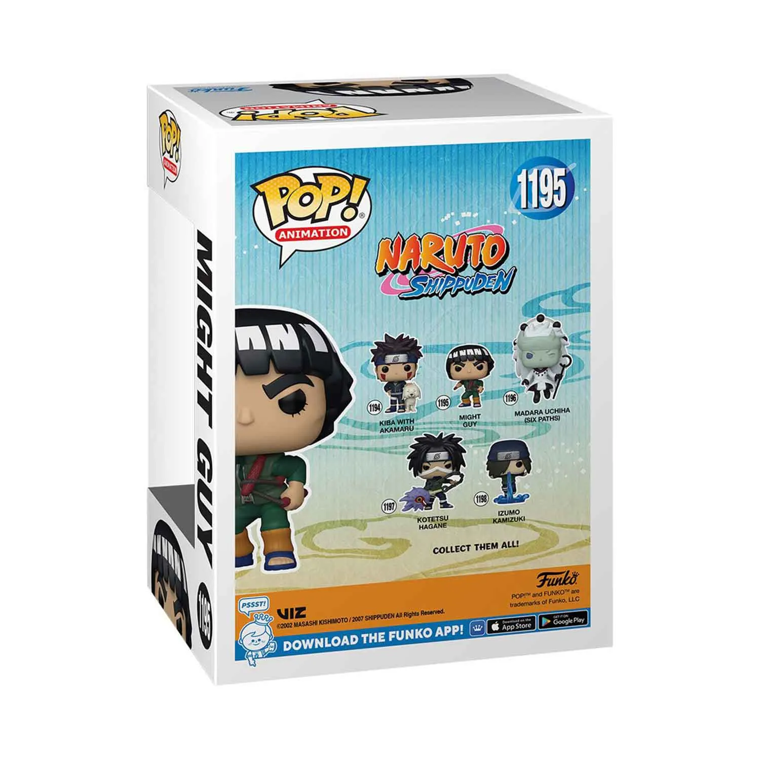 Naruto Shippuden Mighty Guy Funko Pop! Collectible Anime Figure
