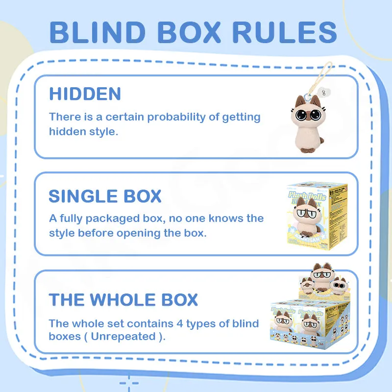 Nobeko Azukisan Plush Dolls Blind Box